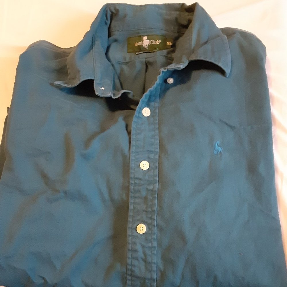 Teal Hunt Club XL long sleeve